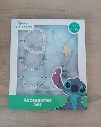 set collane e bracciali Stitch 