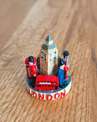 soprammobile ricordo da viaggio Londra collezione 