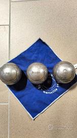 Gioco bocce petanque  Boule Bleu 