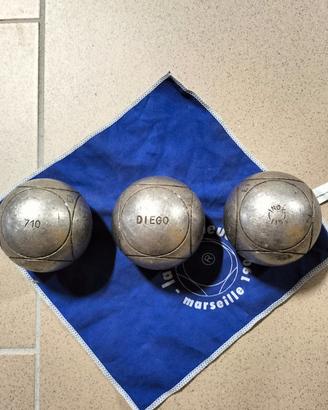 Gioco bocce petanque  Boule Bleu 