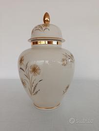 Elegante potiche in porcellana bavarese 