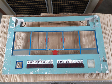 Cartelliera/tastiera-jukebox fanfare-nsm silber'50