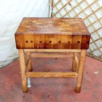 ceppo in legno per carne macelleria braceria 
