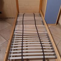 Letto singolo con rete Ortopedica 