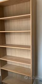 BILLY libreria 80x28x202 cm impiallacciato betulla