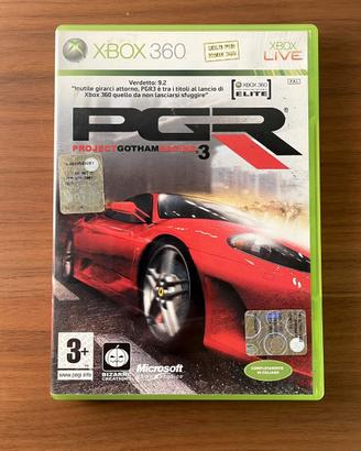 PROJECT GOTHAM RACING 3 PGR Xbox 360 ITA