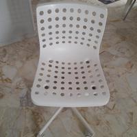 sedia da scrivania con rotelle