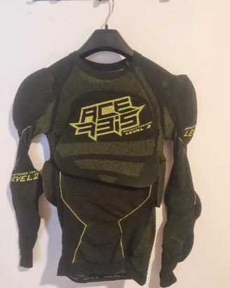 Giacca Protettiva, maglia e paraschiena moto