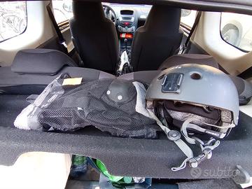 protezioni skateboard oxelo con casco taglia m