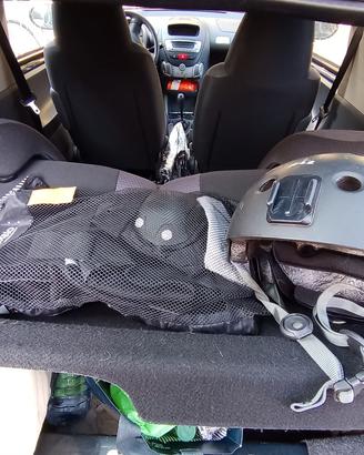 protezioni skateboard oxelo con casco taglia m