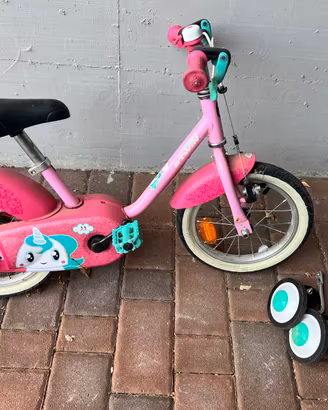 Bici bambina BTWIN 500 unicorn