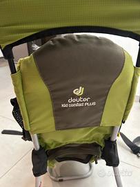 Zaino porta bimbi Deuter Kid confort plus verde