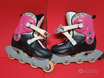 Pattini in linea bambina 32 34