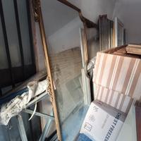 Specchio barocco vintage antico grande 