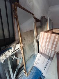 Specchio barocco vintage antico grande 