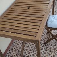 Tavolo in legno da esterno 