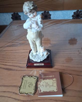 Statuetta B. Merli Florence con certificato
