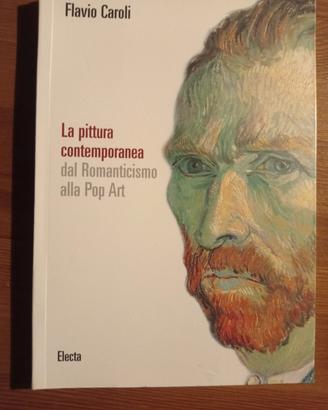libro "La pittura contemporanea Romanticismo -Pop"