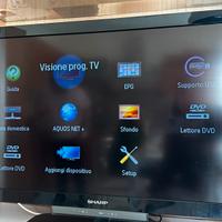 TV Sharp 32” — Come Nuova + Telecomando Originale