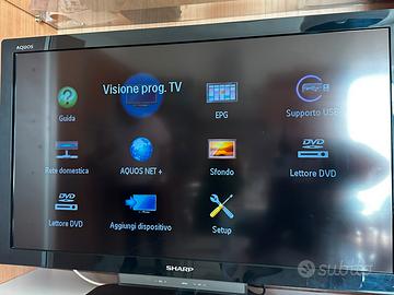 TV Sharp 32” — Come Nuova + Telecomando Originale