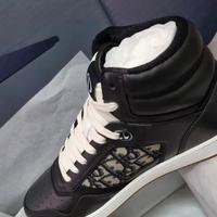 SNEAKERS ALTE DIOR B27 IN PELLE DI VITELLO