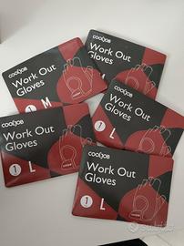 guanti da palestra unisex taglia M e taglia L 