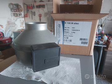 Ventilatore da canale Systemair K 100 M Sileo