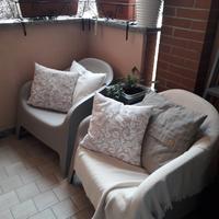 coppia poltrone Ikea da esterno 