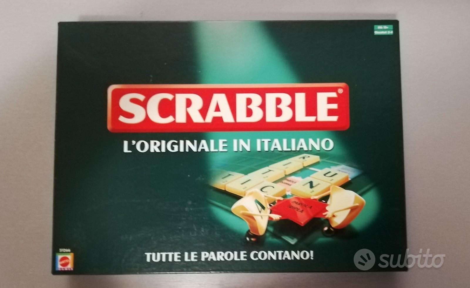 SCRABBLE L'ORIGINALE SCARABEO - GIOCO DA TAVOLO ITALIANO
