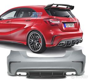 PARAURTI POSTERIORE MERCEDES A W176 15-18 LOOK AMG