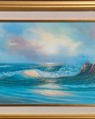 Dipinto Originale ad Olio su Tela - H. Gailey