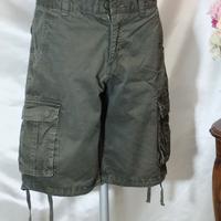 SCOUT Bermuda Shorts Cargo Uomo verde militare S