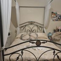 Letto baldacchino 1piazza e mezza