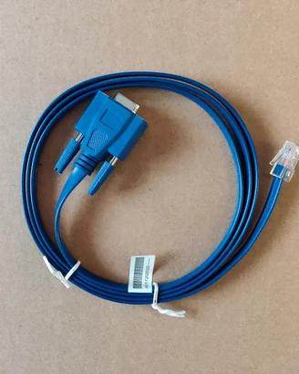 Cavo console blu RJ45 a DB9 per Switch/Router