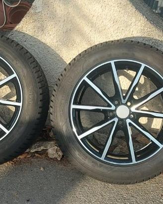 Cerchi in lega R 17 + gomme invernali 215/55 R17