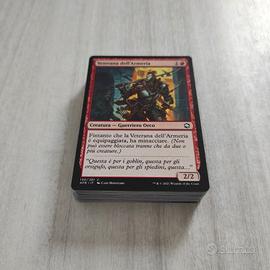 Mazzo carte Magic Mono Rosso GUERRIERI mtg