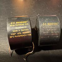 Condensatori Mundorf Supr. Evo SilverGoldOil 5,6uF