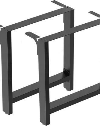 🔧 Wiltec Base per tavolo 80x72 cm verniciatura a