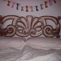Testiera Letto stile Barocco in legno 