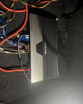 Amplificatore alpine 5 canali