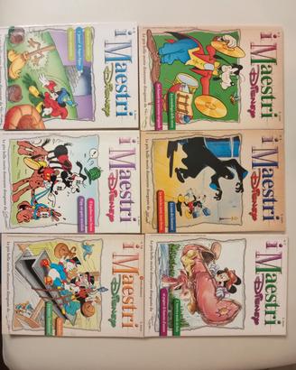 I maestri Disney lotto 6 volumi 