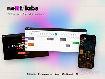 NExT Labs -- siti web, app e software dal 2011
