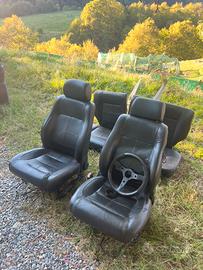 Interni e volante Giannini Fiat  600/500 sporting