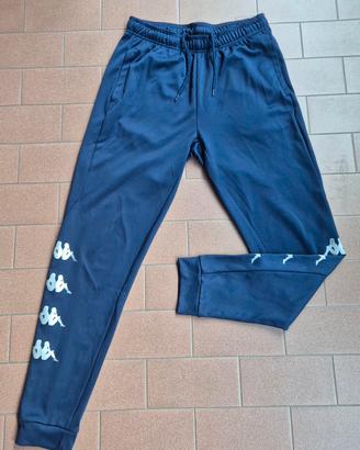 Pantaloni della Tuta Kappa - Blu scuro (Taglia M)