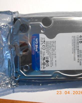 N.2 HD Western Digital BLU da 4 TB