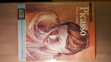 Picasso blu e rosa, arte pittura