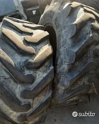 Coppia pneumatici usati 15.5 80 24 Michelin