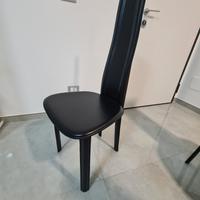 Suite di n.6 sedie CATTELLAN modello LARA