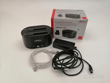 Lindy Unità Clonazione e Docking HDD e SATA
