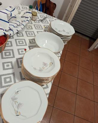 servizio piatti completo 10 persone Tognana vintag